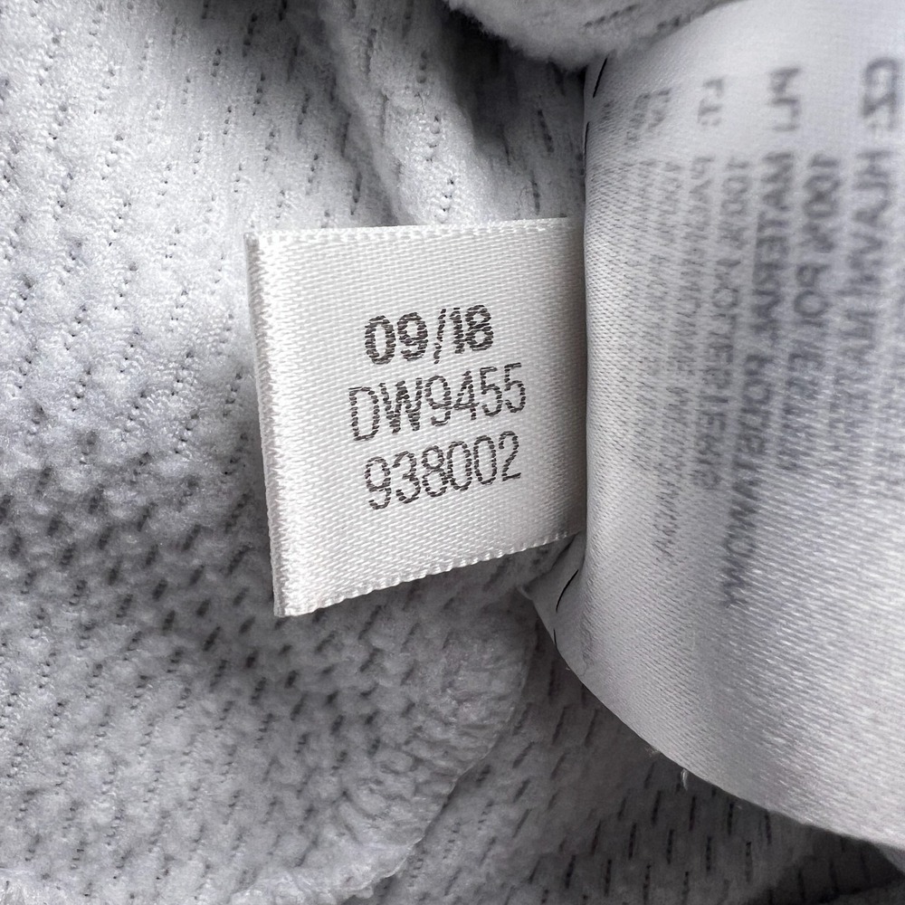 Adidas Climawarm Hoodie Mens XL White Black Big Logo 2010s Retro Sportswear - Picture 10 of 13